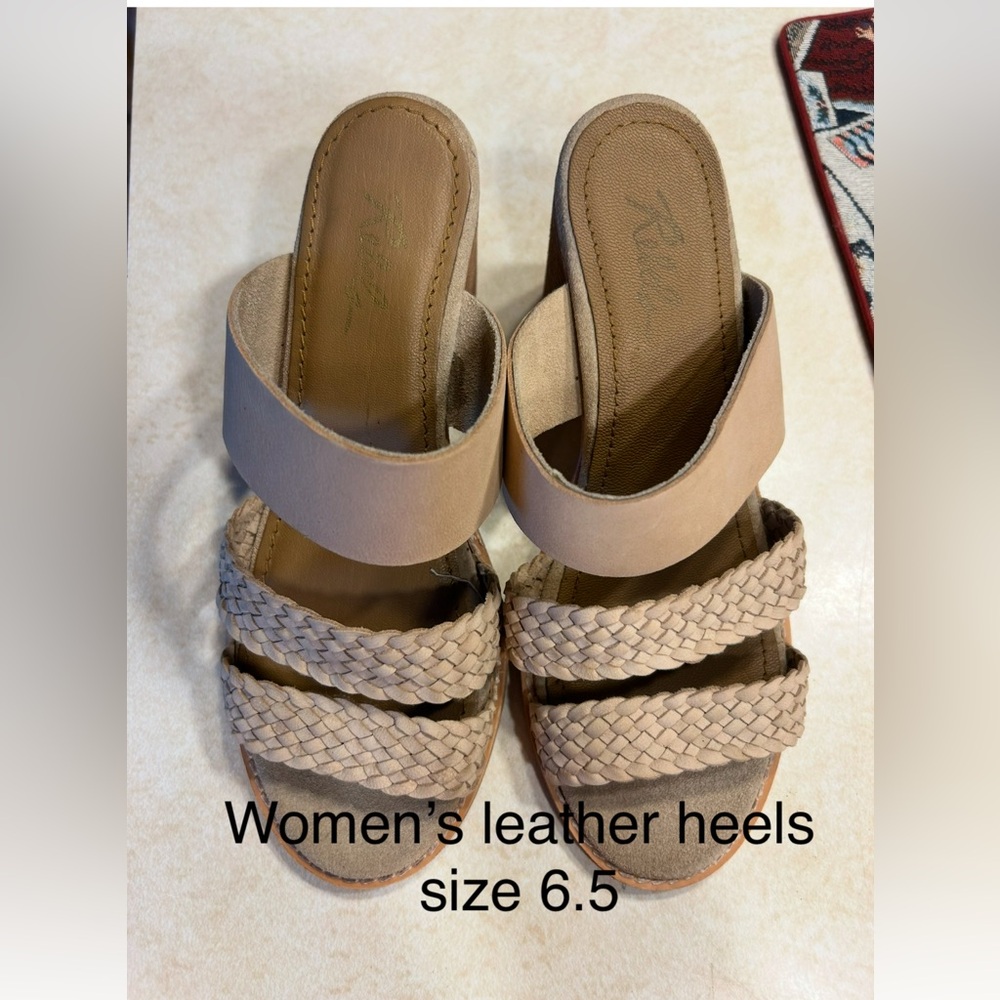 Rebels leather heels